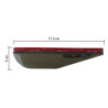 SMOKED MIRROR RAIN PROTECTOR