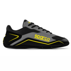 BOTINES S-POLE T 37 NEGRO/GRIS/AMARILLO