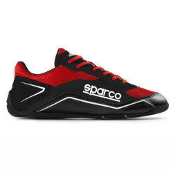 BOTINES S-POLE T 38 NEGRO/ROJO