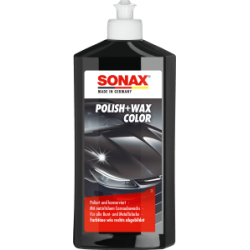 SONAX ABRILLANTADOR + CERA NEGRA 250ML