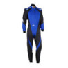 OMP KS-3X FIA 8877-2022 KARTING RACE SUIT (CHILD) BLACK / BLUE SIZE 140