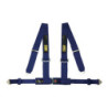 OMP OFFROAD 4 POINTS HARNESS 3+2" CLIP ATTACHMENT ECE 16-08 BLUE