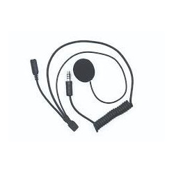 RHK/FF - MACHO NEXUS 4 PIN STD - WITH FLEX BOOM MICROPHONE - WITH 3.5MM CONNECTOR FOR EARPLUGS