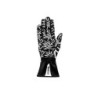 GUANTES SPARCO K-ROOKIE NEGRO/BLANCO TALLA 7