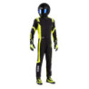 SPARCO K48 THUNDER KARTING SUIT BLACK/YELLOW SIZE 140