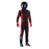 TRAJE KARTING SPARCO K48 THUNDER NEGRO/ROJO TALLA 120