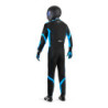 SPARCO K48 THUNDER KARTING SUIT BLACK/BLUE SIZE 130
