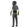 TRAJE KARTING SPARCO K48 KERB GRIS/AMARILLO TALLA 120