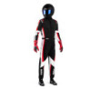 TRAJE KARTING SPARCO K48 KERB NEGRO/ROJO TALLA 130