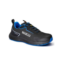ZAPATO SEGURIDAD SPARCO TRACTION SUZUKA NEGRO/AZUL TALLA 44