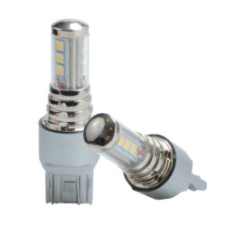 MTECL457W - T20 27W 12V LG BLANCO