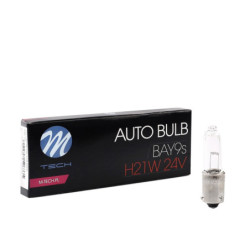 M-TECH BAY9S 24V/21W H21W CLEAR BULB | 10 PCS