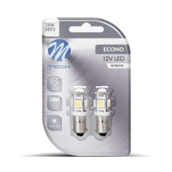 BLISTER 2X LED L057W - BA9S 5XSMD5050 BLANCO