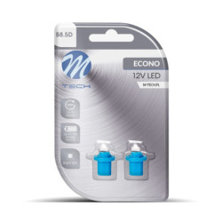BLISTER 2X LED L092B - B8.5D 1XSMD5050 AZUL