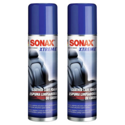 PACK X2 XTREME LEATHER CLEANING FOAM 250ML