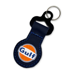 LLAVERO DE CUERO SINTÉTICO GULF BM