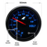 RELOJ OCC MOTORSPORT 52MM VOLTIMETRO