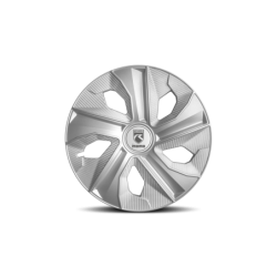TAPACUBOS MOMO BLADE PLATA MATE CARBÓN 14 - 4 PIEZAS