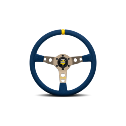 VOLANTE ST/WHEEL MOD. 07 350 AZUL MICROFIBRA