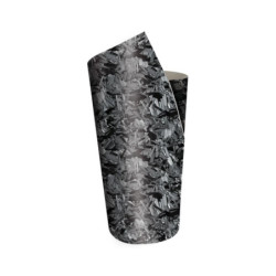 LAMINA SALPICADERO CARBONO FORJADO ESTRUCTURA NEGRA 152X20