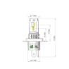 LED SET M-TECH PRO SMART SERIES H4