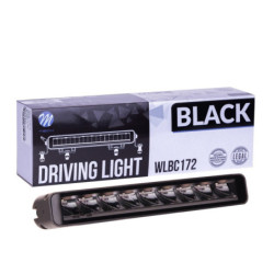 FARO DE LARGO ALCANCE M-TECH BLACK SERIES 9X5W LED 12-48V 45W 11,2",  LUZ DE POSICIÓN DINÁMICA
