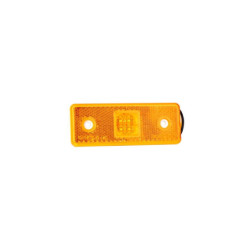 LAMPA OBRYSOWA Z HOMOLOGACJĄ ECE LED 24V POMARAŃCZOWA