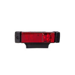 LAMPA OBRYSOWA Z HOMOLOGACJĄ ECE 3XLED 24V CZERWONA