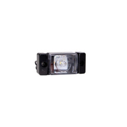 LAMPA OBRYSOWA Z HOMOLOGACJĄ ECE 1XLED 12/24V 0,25/0,5W BIAŁA