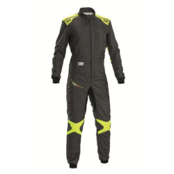 TRAJE CARRERAS ONE EVO AIR FIA 8856-2018 GRIS HIERRO / AMARILLO FLUO TALLA 60