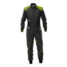 KS-4 MY2026 MONO DE KART ANTRACITA / AMARILLO FLUORESCENTE TALLA S