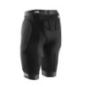 PANTALONES CORTOS KART CON ALOJAMIENTO NEGROS TALLA S
