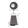 FILTRO UNIVERSAL GF K6.50EX