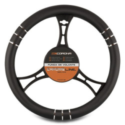 LENKRADBEZUG CHROMELINE SCHWARZ CS 6