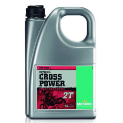 HUILE CROSS POWER SINT 2T 4L MOTOREX CS4 4L