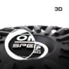 Tapacubos OMP SPEED negro 16 pulgadas x4 | OCC Sport