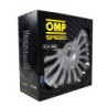 Tapacubos OMP SPEED plata 13 pulgadas x4 | OCC Sport