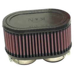 FILTRO UNIVERSAL CON ABRAZADERA K&N R-0990