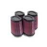 FILTRO UNIVERSAL CON ABRAZADERA K&N RU-2754