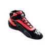 ZAPATILLAS KART KS-3 NEGRO/ROJO TALLA 36