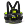 PROTECCION CORPORAL KS-1 PRO NEGRO / AMARILLO FLUO TALLA L