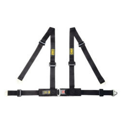 ARNÉS ECE 4 PUNTOS - CARRETERA 4M NEGRO