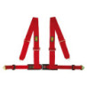 ARNÉS ECE 4 PUNTOS - RACING 4M ROJO