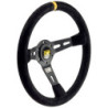 OMP RS SUEDE STEERING WHEEL 350MM BLACK