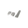 SET 3 PEDALES ALU RACING PLATA