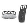 JUEGO 2 PEDALES ALUMINIO ANODIZADO NEGRO