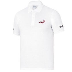 SPARCO TARGA FLORIO POLO SIZE L WHITE