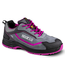 SPARCO INDY DANICA S3 SAFETY SHOE SIZE 35 GRAY/FUCHSIA
