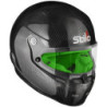 CASCO STILO ST5 CMR CARBONO INTERIOR VERDE KARTING TALLA 59