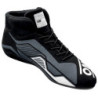 OMP SPORT FIA 8856-2018 BLACK/WHITE SNEAKERS SIZE 45